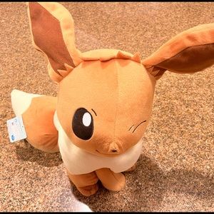 Big Winking Eevee Plush 17”